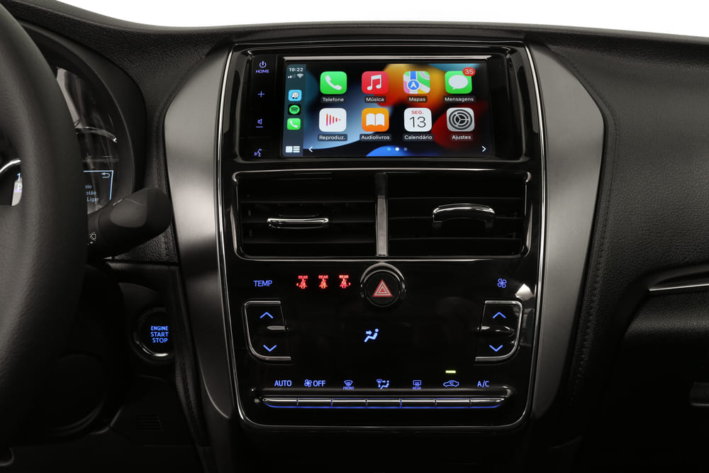 toyota yaris tablero